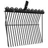 vidaXL Pitchfork with 18 Tines Black Steel