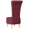 vidaXL Slipper Chair Wine Red 56.5 x 70 x 110 cm Fabric