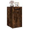vidaXL Desk Cabinet Smoked Oak 40x49x75 cm Engineered Wood