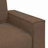 vidaXL Sofa Brown 220 x 78 x 84 cm Fabric