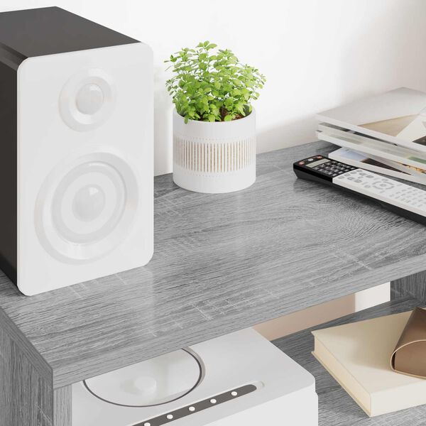 vidaXL TV Cabinet Grey Sonoma 60 x 30 x 40 cm Engineered Wood