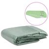 vidaXL Greenhouse Replacement Cover (45 m&sup2;) 300x1500x200 cm Green