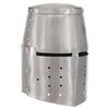 vidaXL Medieval Knight Helmet Antique Replica LARP Silver Steel