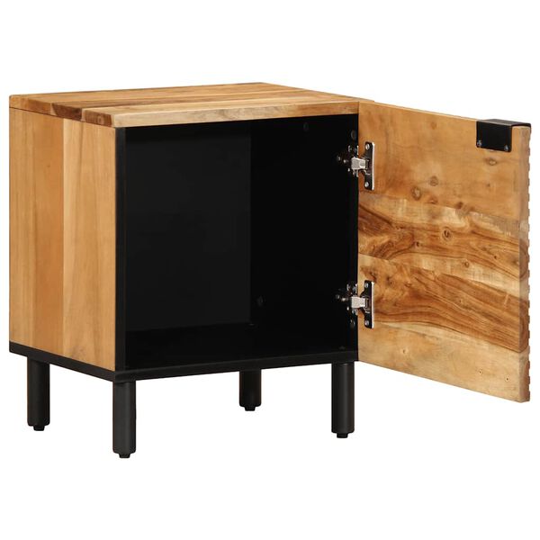 vidaXL Bedside Cabinet 40x33x46 cm Solid Wood Acacia