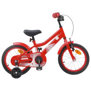 vidaXL Kids Bike 12 Inches for 2-4 Years Old Red