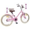 vidaXL Kids Bike 20'' for 6-11 Years Old Light Pink