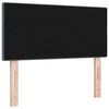 vidaXL Headboard with Headboard Dark Grey 100 cm Faux Leather
