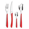 Amefa 16-Piece Cutlery Set Eclat Red