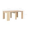 vidaXL Extendable Dining Table Sonoma Oak 175x90x75 cm