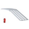 vidaXL Motorcycle Ramp 680 kg Silver 680 kg Aluminium