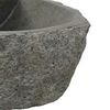 vidaXL Wall-mounted Basin Grey 37 x 30 x 12 cm River Stone