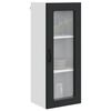 vidaXL Kitchen Cabinet Kalmar Black 40 x 31 x 100 cm Engineered Wood