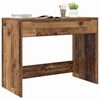 vidaXL Desk with Drawer Old Wood 100 x 50 x 78 cm Engineered Wood