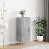 vidaXL Sideboard Concrete Grey 34.5x34x90 cm Engineered Wood