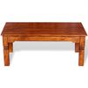 vidaXL Coffee Table Solid Wood 110x60x45 cm