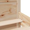 vidaXL Bed Frame with Headboard without Mattress 140x200 cm