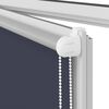 vidaXL Roller Blind Blackout Marine 50x230 cm Fabric Width 45.7 cm Polyester