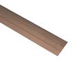 vidaXL Floor Profiles 5 pcs Aluminium 134 cm Brown