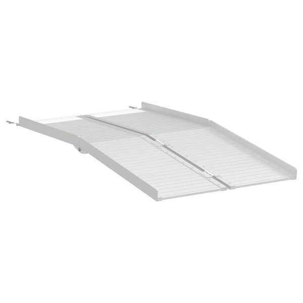 vidaXL Ramp for Wheelchair 270 kg Silver 152 x 73 x 5 cm Aluminium