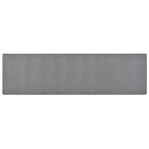vidaXL Carpet Runner Dark Grey 80x300 cm