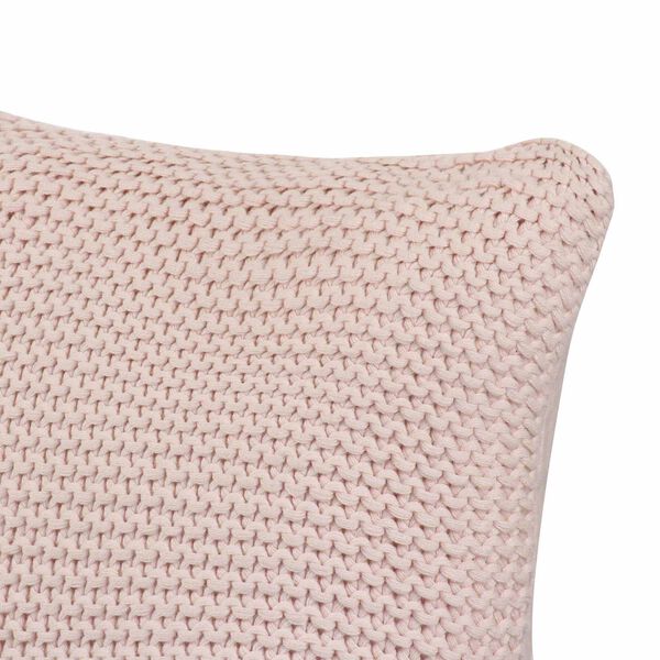 vidaXL Throw Pillow Basketweave 2 pcs Pink 45 x 45 cm Cotton