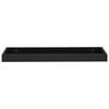 vidaXL Loggia Wall Shelves 4 pcs Black 60x15x4 cm MDF