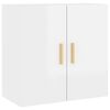 vidaXL Wall Cabinet High Gloss White 60x30x60 cm Engineered Wood
