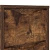 vidaXL Bedside Table Smoked Oak 30.5 x 30 x 43 cm Engineered Wood