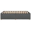 vidaXL Bed Frame without Mattress Dark Grey&nbsp;Double Fabric