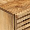 vidaXL Sideboard 60x34x75 cm Solid Wood Rough Mango