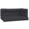 vidaXL Garden Pallet Corner Sofas 2 pcs with Cushions Solid Wood Acacia