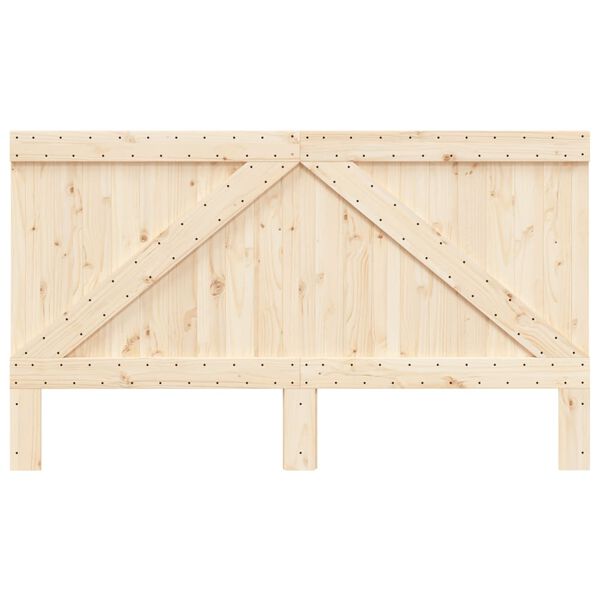 vidaXL Headboard 180x104 cm Solid Wood Pine