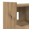 vidaXL Desk with Shelf Artisan Oak 97 x 45 x 90 cm Engineered Wood