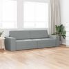 vidaXL Sofa Bed Light Grey 245 x 78 x 77 cm Velvet