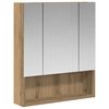 vidaXL Bathroom Mirror Cabinet Artisian Oak 60 x 14.5 x 70 cm