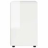vidaXL Storage Cabinet High Gloss White 60 x 48 x 81 cm