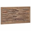 vidaXL Bed Headboard Natural Solid Teak Wood
