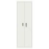 vidaXL Storage Cabinet 2 pcs White 60 x 40 x180 cm Cold-Rolled Steel