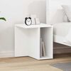 vidaXL End Table White 37 x 32 x 40 cm Engineered Wood