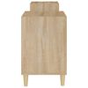 vidaXL TV Cabinet Sonoma Oak 160x35x55 cm Engineered Wood