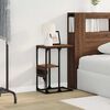 vidaXL Bedside Cabinet Brown oak 41.5 x 26 x 60.5 cm Engineered wood