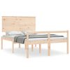 vidaXL Senior Bed without Mattress 140x190 cm Solid Wood