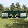 vidaXL Party Tent Green 800 x 400 x 266 cm Polyethylene