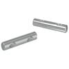 vidaXL Nut 2 pcs Zinc-coated 60 x 12 mm Iron