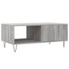 vidaXL Coffee Table Grey Sonoma 90x50x36.5 cm Engineered Wood