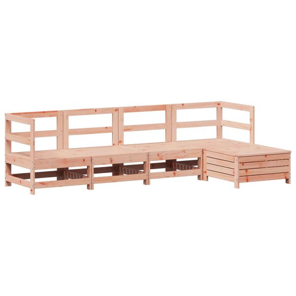 vidaXL 5 Piece Garden Sofa Set Solid Wood Douglas Fir