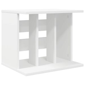 vidaXL Vinyl Record Storage White 42 x 33 x 36 cm Engineered Wood