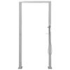 vidaXL Outdoor Shower Stainless Steel Double Jets