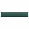 vidaXL Sofa Pillows 2 pcs Dark green 200 x 40 cm Corduroy Fabric