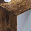 vidaXL Wall-Mounted Desk Smoked Oak 80 x 45 x 30 cm Engineered Wood